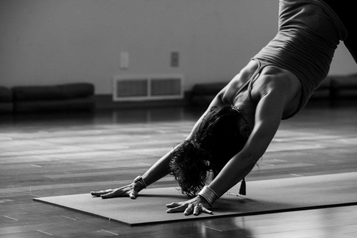 Forward fold for full-body stretching